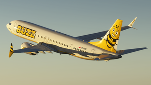 BUZZ [Package 1] w/Cabin IFly B737 MAX 8 thumbnail 5