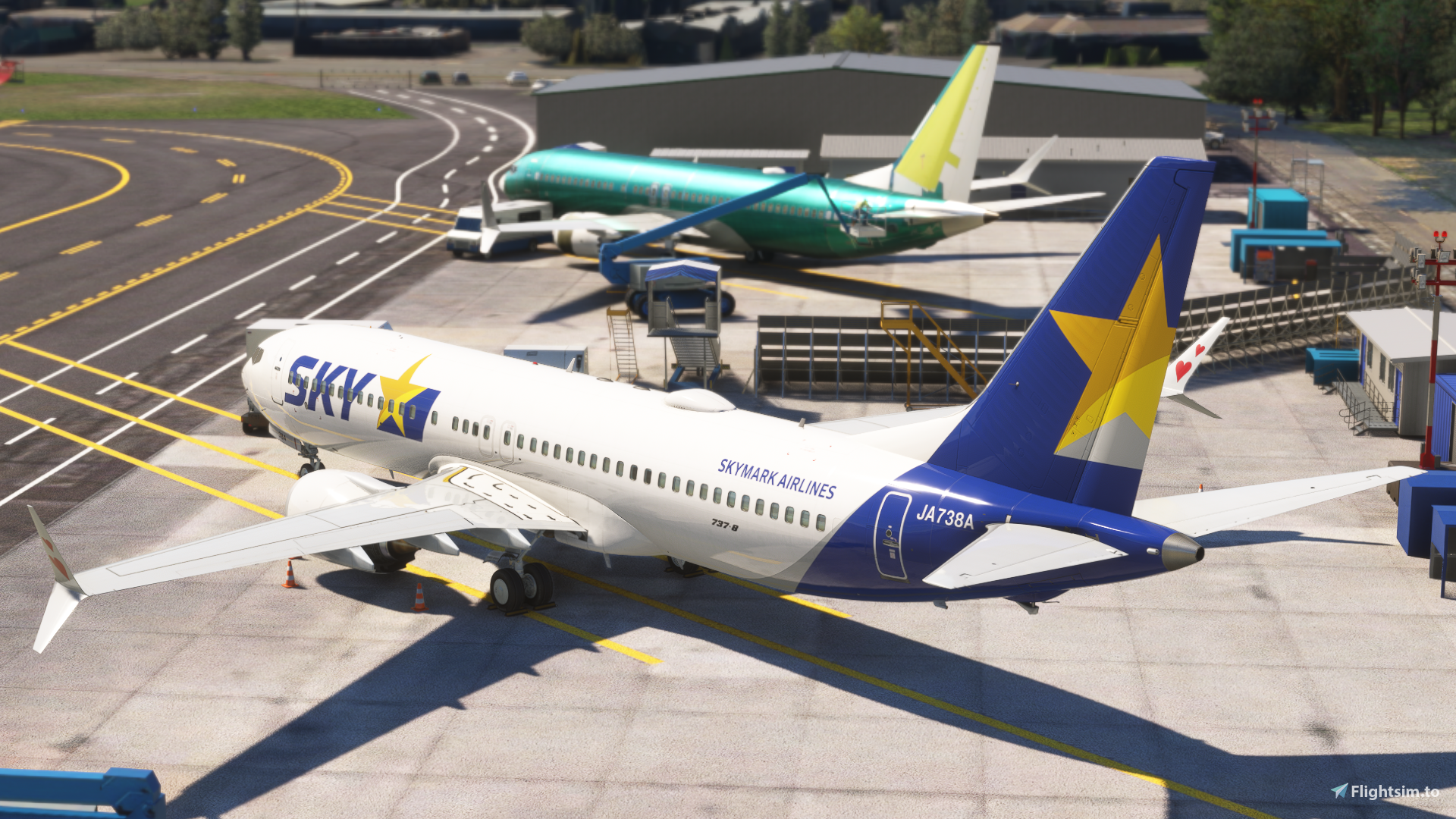 iFly Boeing737 MAX8 SP1]Skymark Airlines Pack /Cabin￤JA738A