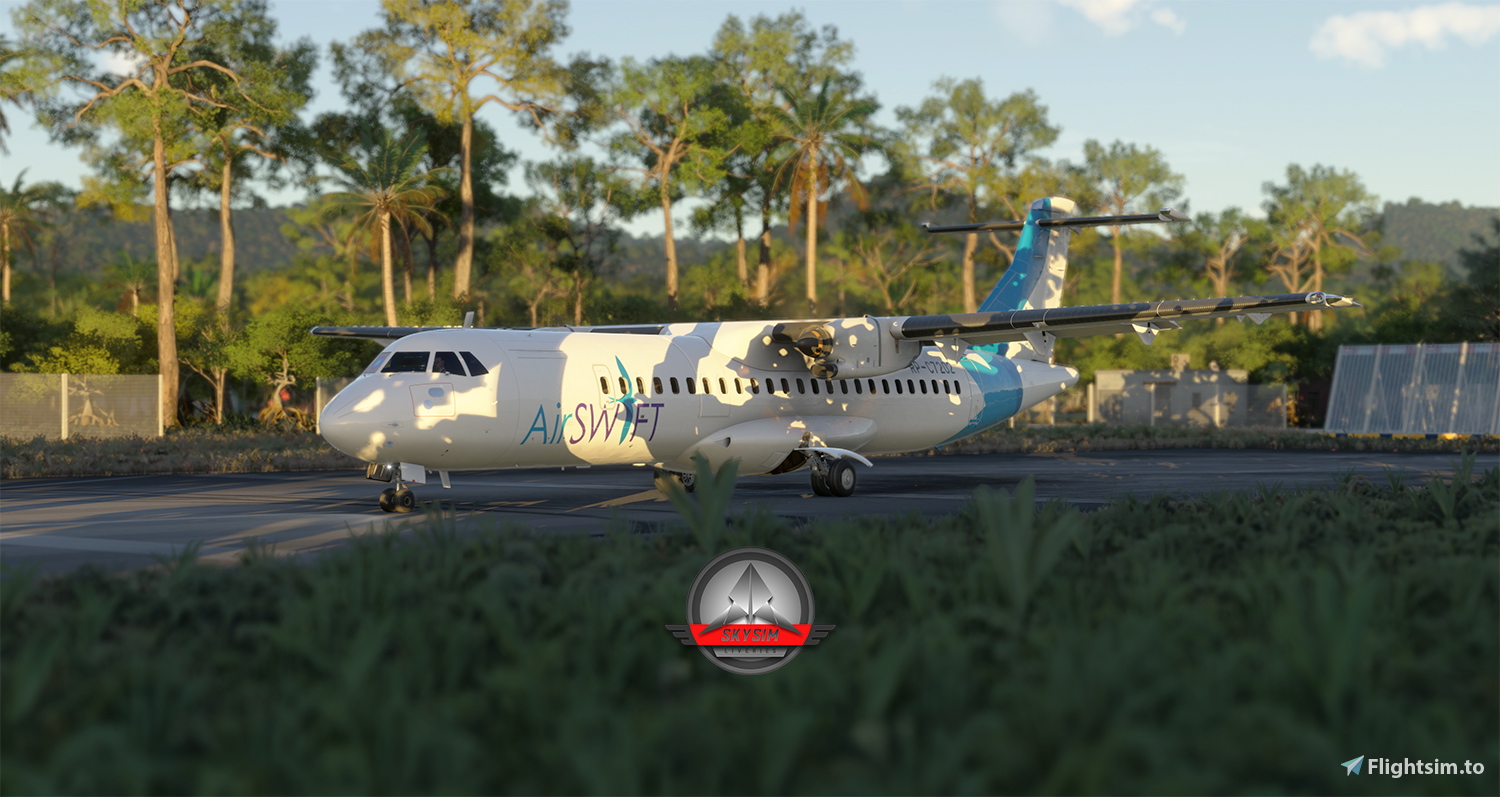 Air Swift Asobo ATR 72-600 RP-C7202 - Image 1