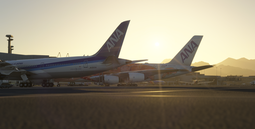 PHNL AIG Static Aircraft (iniBuilds)