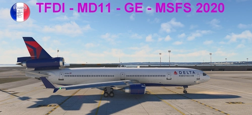 Delta Airlines for McDonnell Douglas MD-11 GE TFDI Design for MSFS2020 4K