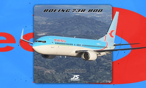 PMDG 737-800 Neos EI-HIL | Skrozu