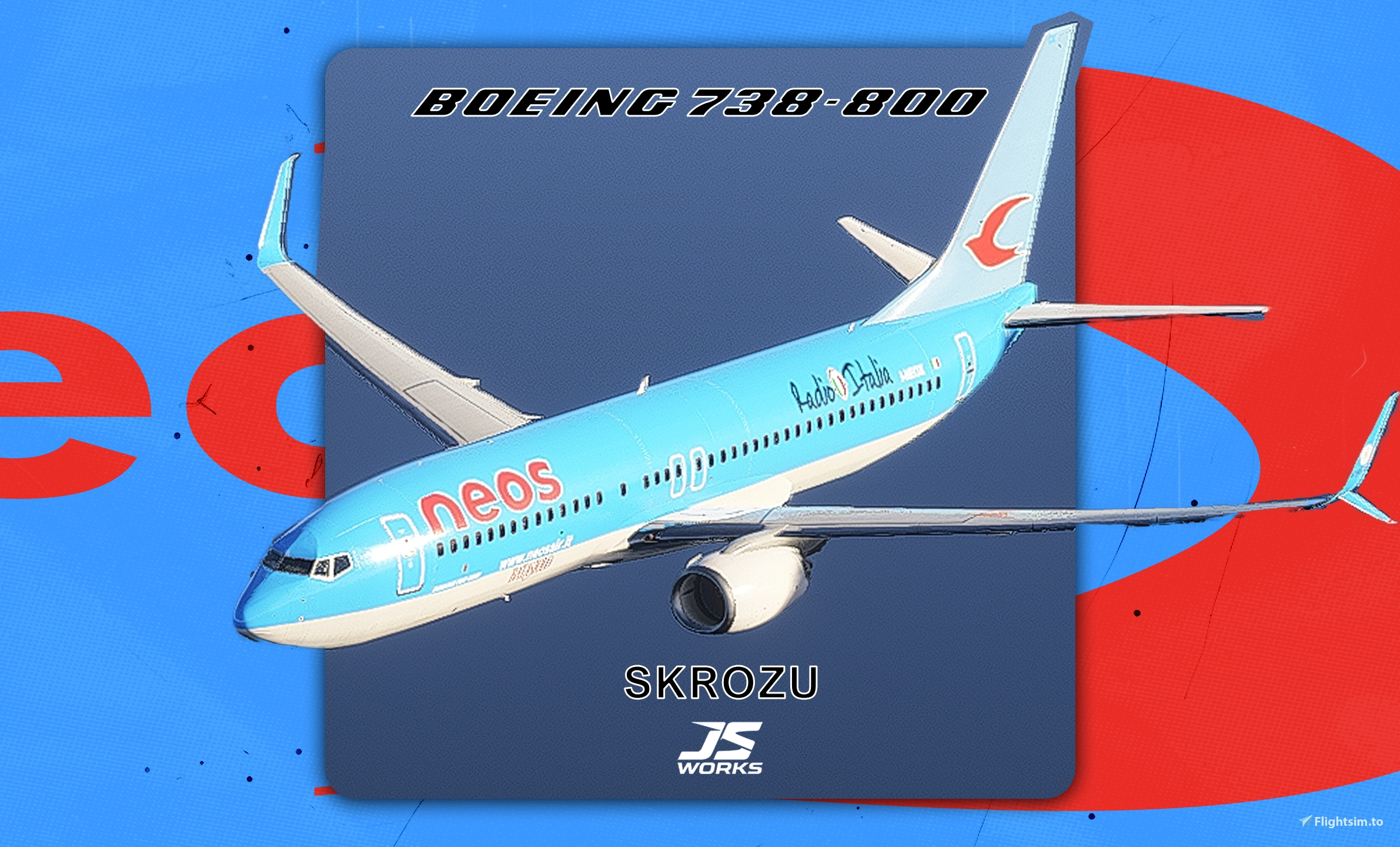 PMDG 737-800 Neos I-NEOX | Skrozu - Aircraft Liveries for MSFS