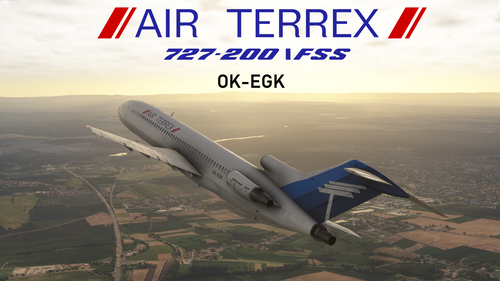 Air Terrex OK-EGK | B727-200 FSS