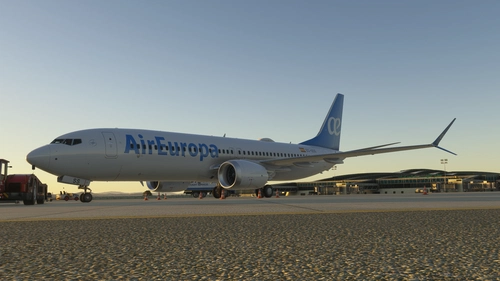Air Europa EC-OSS livery Asobo Boeing 737 Max MSFS2024