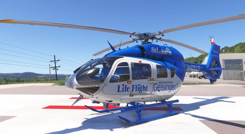 HPG H-145 HEMS Geisinger Life Flight ST Lukes