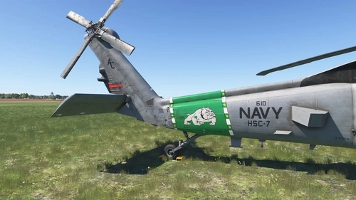 Miltech Simulations livery MH60S DustyDogs HSC-05