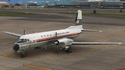 NAMC YS-11 Japan Airlines JA8717 Aso