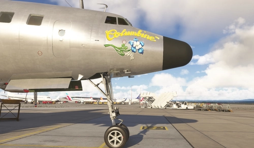 Lockheed VC-121E Super Constellation Air Force One Columbine III