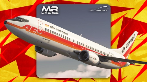 CSS | Boeing 737-400 | Air Europa | EC-GAZ (1990 Livery)