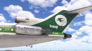 Iraqi Airways YI-AGL | B727-200 FSS - Aircraft Liveries for MSFS