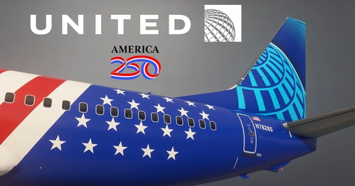 United Airlines "Stars and Stripes" America 250 | PMDG 737-800 | N78285