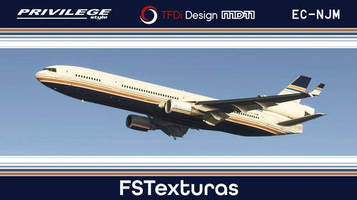 Privilege Style | TFDi MD-11 GE | EC-NJM | Fictional