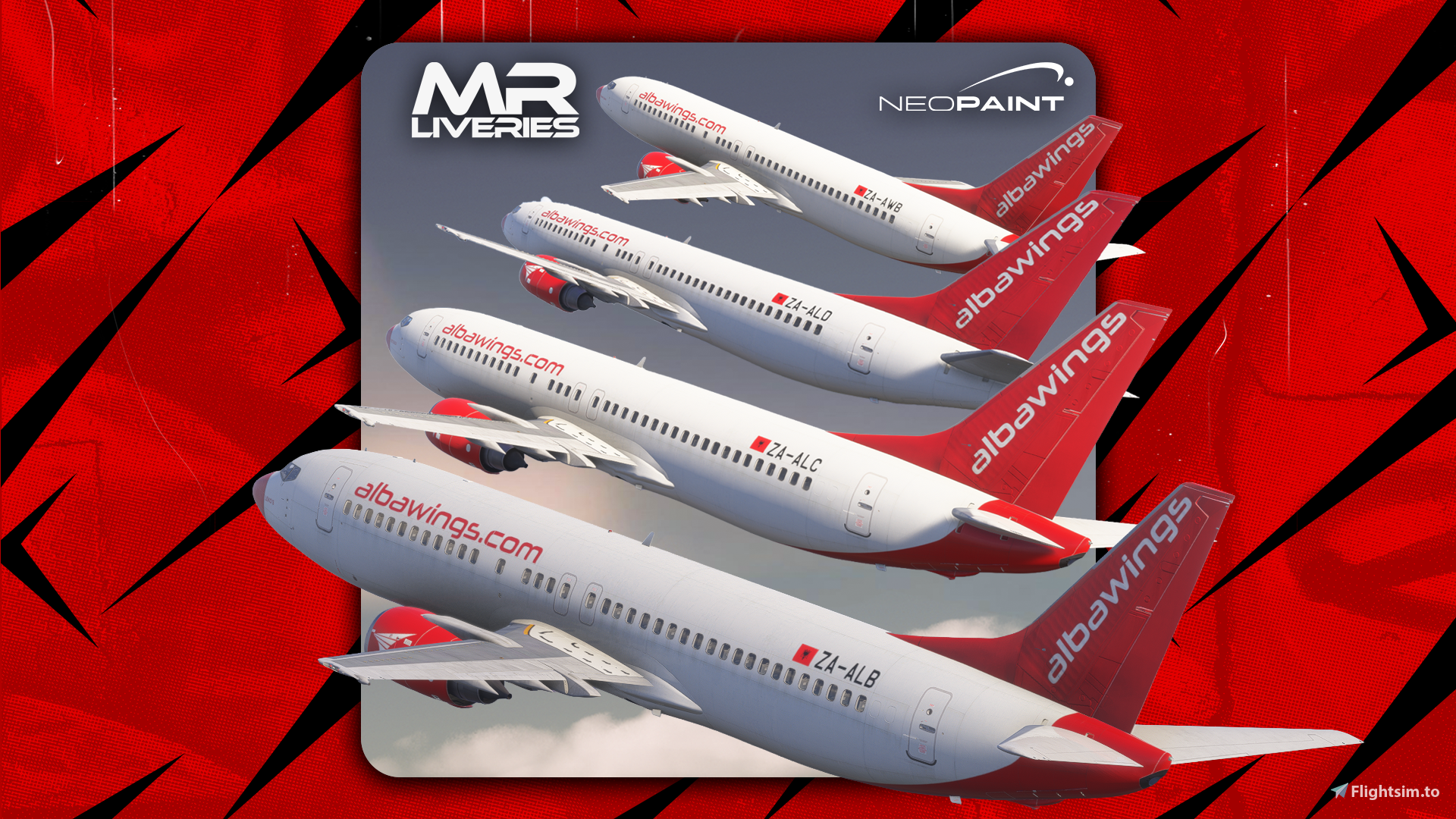 CSS | Boeing 737-400 | Albawings | Fleet Pack - Aircraft Liveries