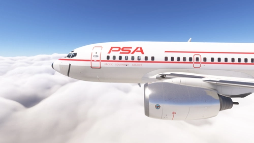 PMDG 737-600 w/ cabin PSA - Pacific Southwest Airlines (N988PS)