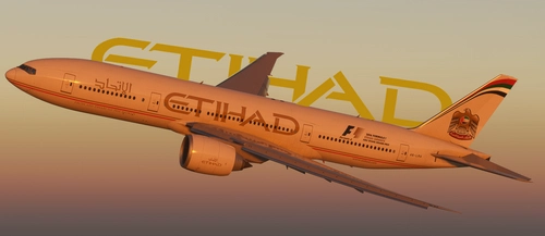 Etihad A6-LRA | B777-200LR PMDG