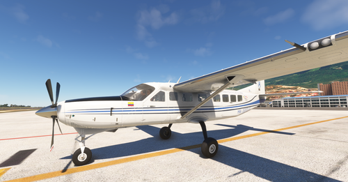 Aeronautica Civil de Colombia HK-3200G (Asobo, bksq AnalogCaravan & No Pod Parorng)