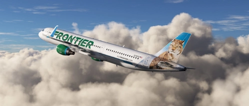 Frontier N706FR | 2015 for Fenix Simulations A321-CFM-SL (single Class)