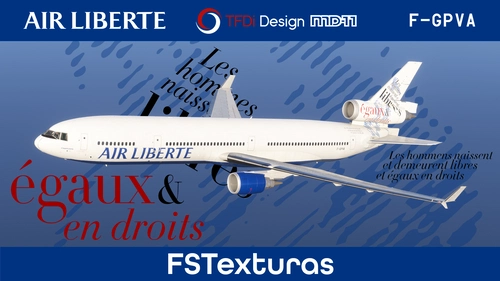 Air Liberte | TFDi MD-11 GE | F-GPVA | Fictional
