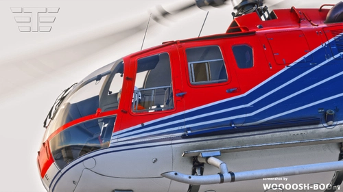 Miltech Bo105 Heli Transair D-HANT