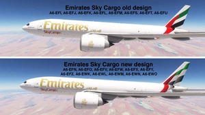 PMDG 777F Emirates Sky Cargo complete fleet thumbnail 7