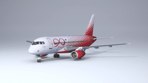 Sukhoi Superjet 100 SU95 Headwind Rossiya Airlines RA-89185 Leningrad (90th anniversary)