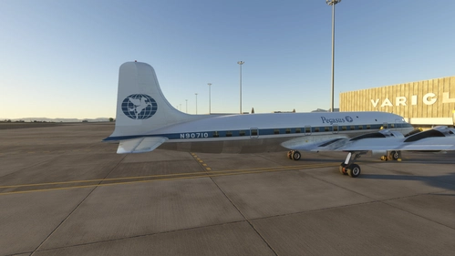 PMDG DC-6B Pegasus Club  N90710