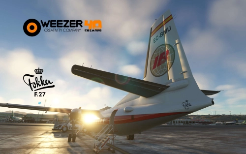 IBERIA Classic 1967 - (4K Clean Version) for the Fokker F27-Mk500