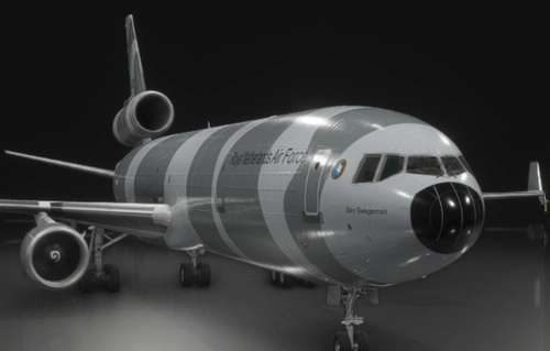 MD-11 by TFDi, Royal Netherlands Air Force - camouflage
