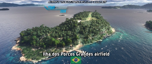 SILI - Ilha dos Porcos Grandes airfield, Rio de Janeiro, Brazil