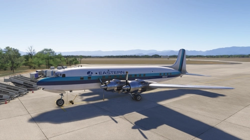 PMDG DC-6B Eastern Airlines Hockeystick EA 824D