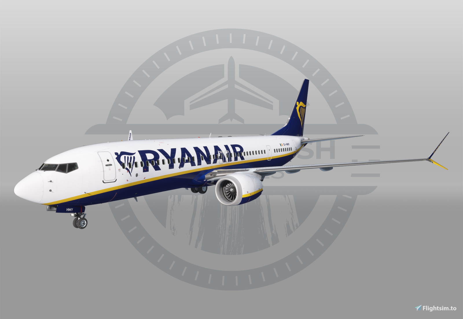 iFly 737 MAX 8" -200" Ryanair - EI-HMY - Image 1