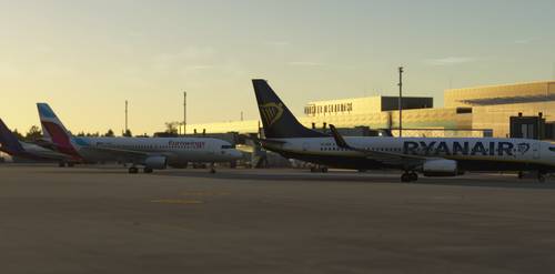 EDDG AIG Static Aircraft (M’M SIMULATIONS)