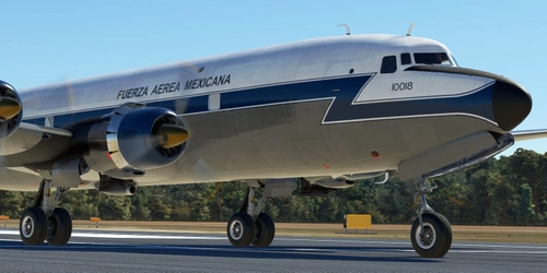 Fuerza Aérea Mexicana 10018 DC-6B 2024
