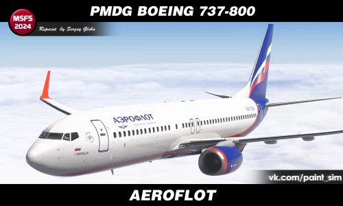 PMDG Boeing 737-800 - Aeroflot Russian Airlines