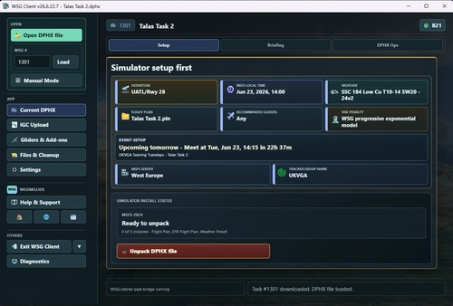 WSG Client - Desktop App