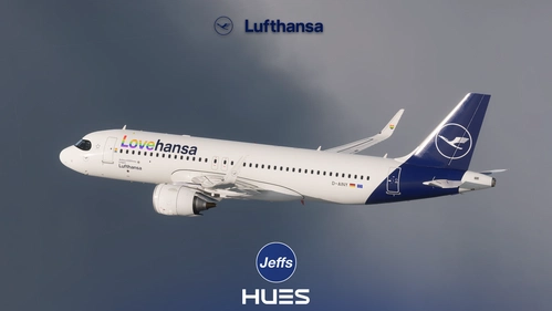 [A32NX] Lufthansa 'Lovehansa' D-AINY | FlyByWire A320neo | 8K