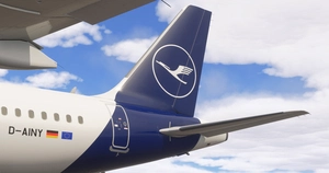 [A32NX] Lufthansa 'Lovehansa' D-AINY | FlyByWire A320neo | 8K thumbnail 2