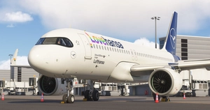 [A32NX] Lufthansa 'Lovehansa' D-AINY | FlyByWire A320neo | 8K thumbnail 4
