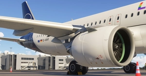 [A32NX] Lufthansa 'Lovehansa' D-AINY | FlyByWire A320neo | 8K thumbnail 7