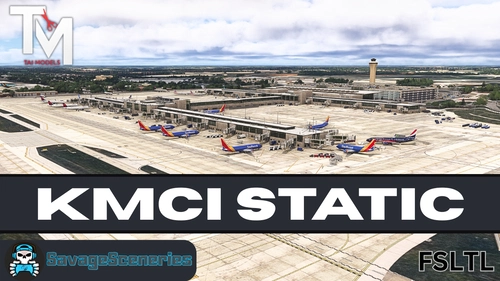 KMCI FSLTL Static Aircraft (TaiModels)