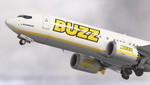 Buzz | w/Cabin | iFly 737 MAX 8200 thumbnail 3