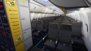 Buzz | w/Cabin | iFly 737 MAX 8200 thumbnail 11