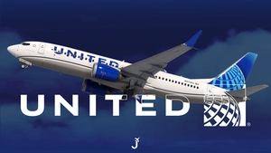 United Airlines [Collection] | w/Cabin | iFly 737 MAX 8 thumbnail 1