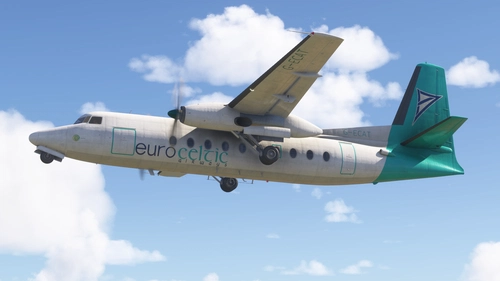 EuroCeltic Airways | G-ECAT | Fokker F27
