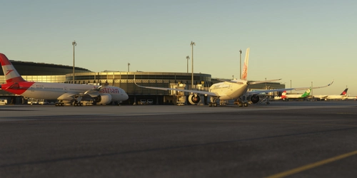 LOWW AIG Static Aircraft (Gaya Simulations)