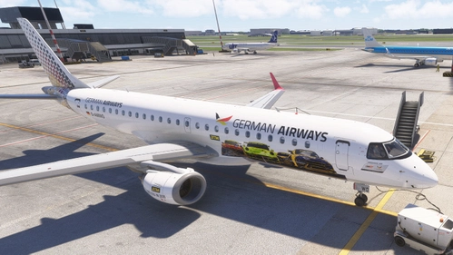 FlightSim Studio - E-Jets 190 - German Airways - D-AMWO "DTM"