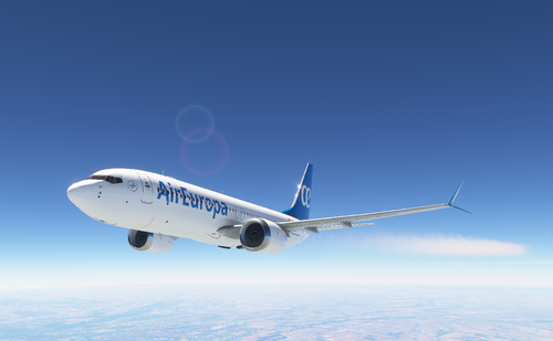 BREDOK3D 737-MAX-8 Air Europa EC-ORK with winglets