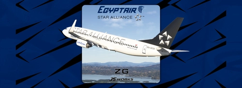 EgyptAir SU-GCS - Star Alliance - PMDG 737-800