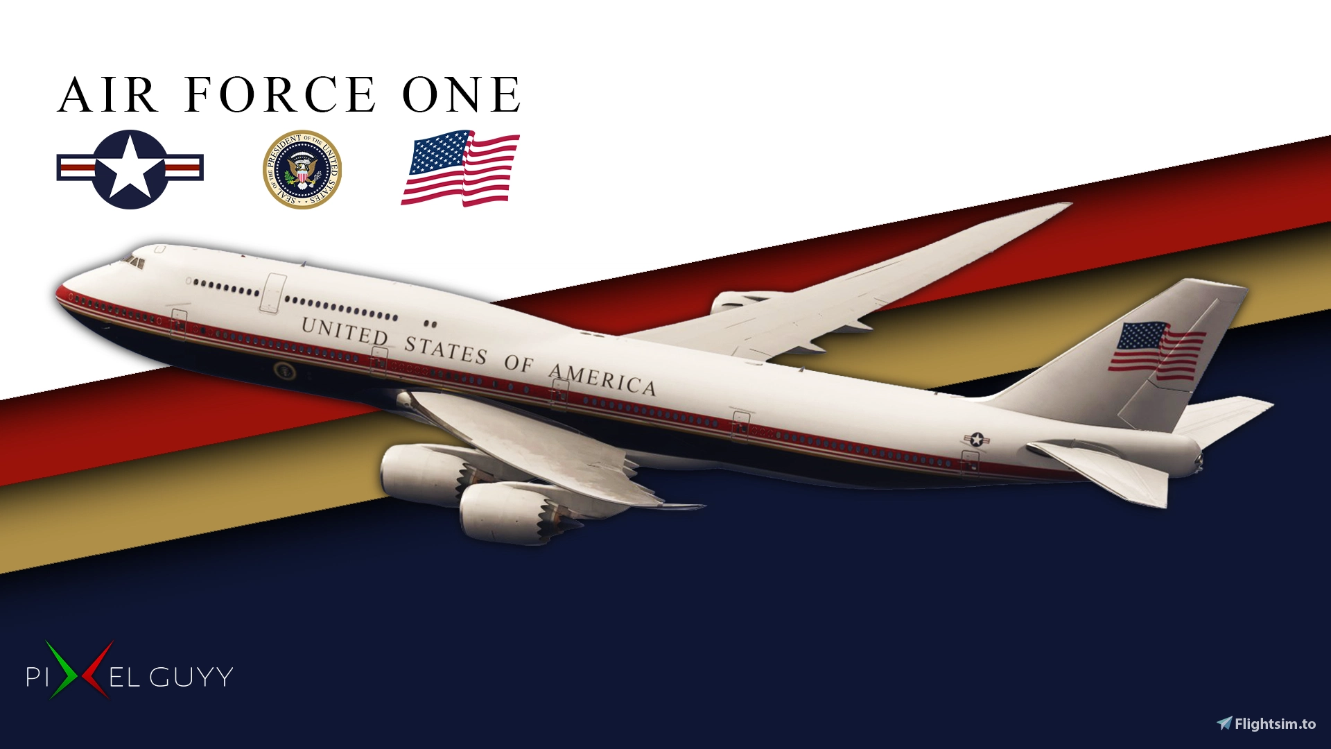 VC-25B | Asobo 747-8i | Air Force One | MSFS 2024 | 8K - Image 1